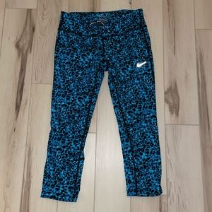 Nike Dri-Fit Running Cropped Active Workout Leggings Pants